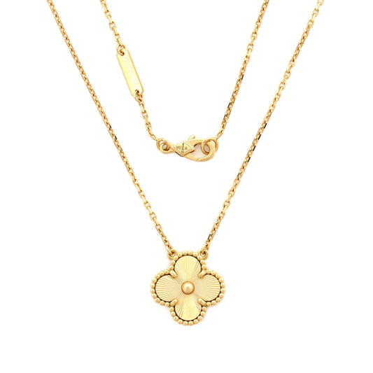Golden Vancleef Necklace